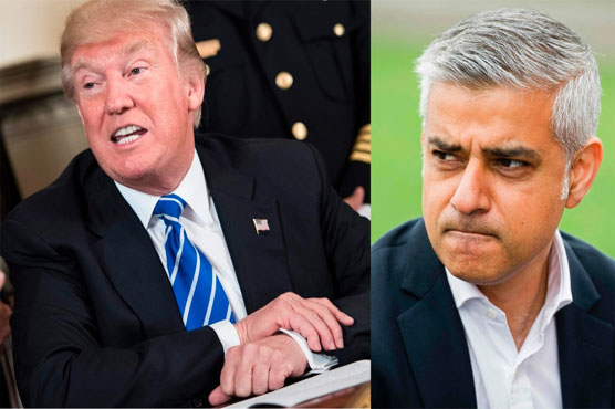 Outrage as Trump targets London mayor over attacks