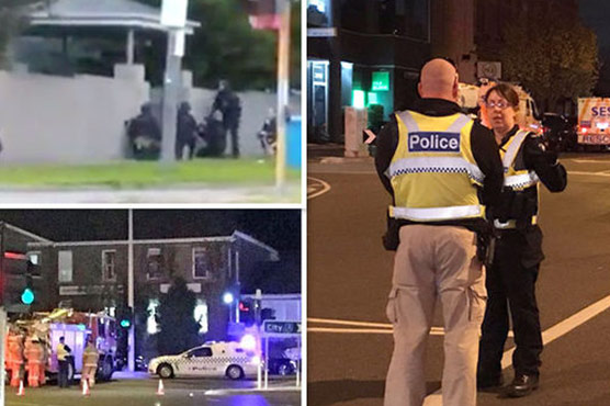 Explosion, hostage attack in Melbourne apartment