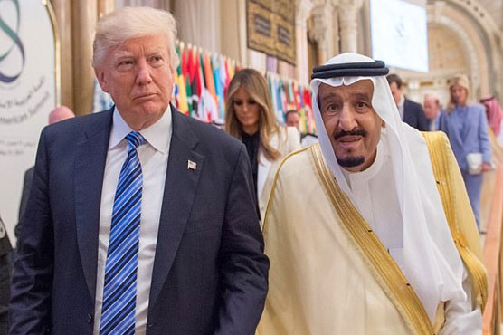 Trump backs Saudi over Qatar row, then urges 'unity'