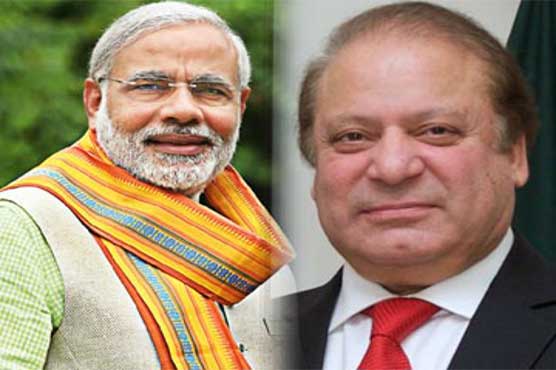 SCO Summit: Nawaz Sharif, Indian PM shake hands in Astana - Pakistan ...