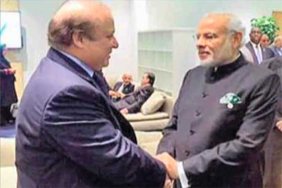 SCO summit: PM meets Ashraf Ghani, shakes hand with Modi