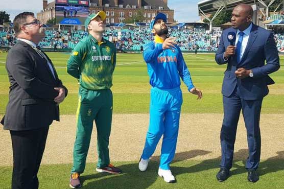 Champions Trophy: India win toss, choose to bowl against SA