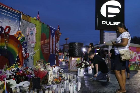 Hundreds mark first anniversary of Orlando mass shooting