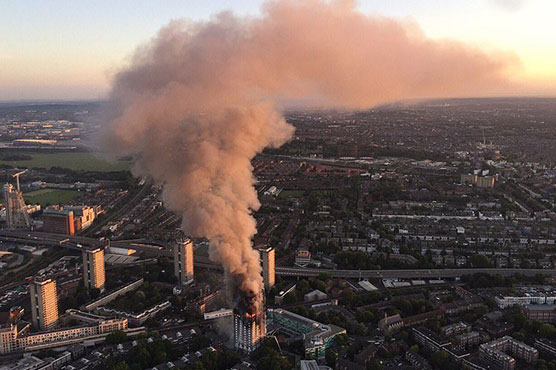 12 dead in London tower block inferno