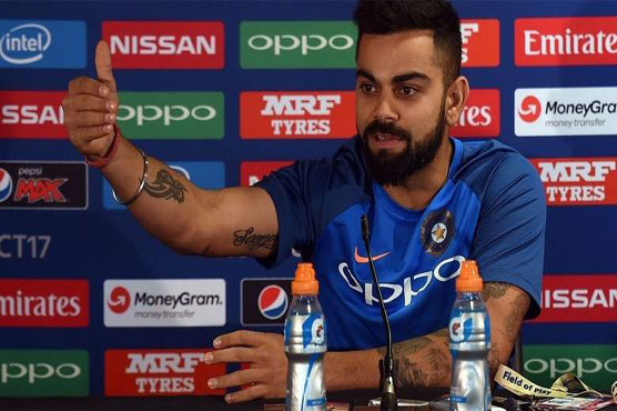Pakistan 'pressure' got to India, says Kohli