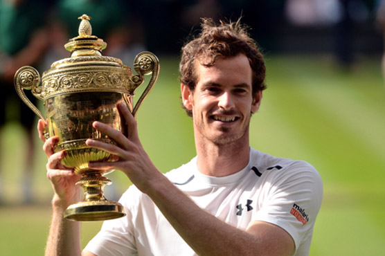 Murray's old school hosts Wimbledon trophy