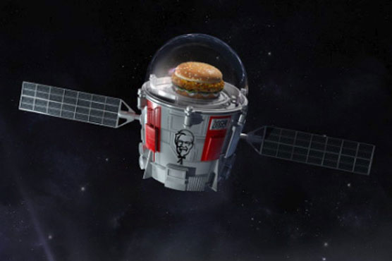 KFC to send chicken sandwich to edge of space on balloon