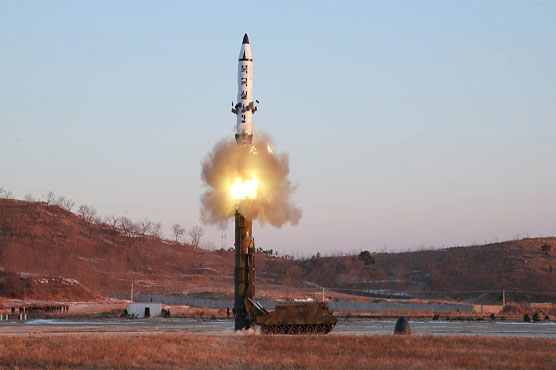 N. Korea conducts rocket engine test: report
