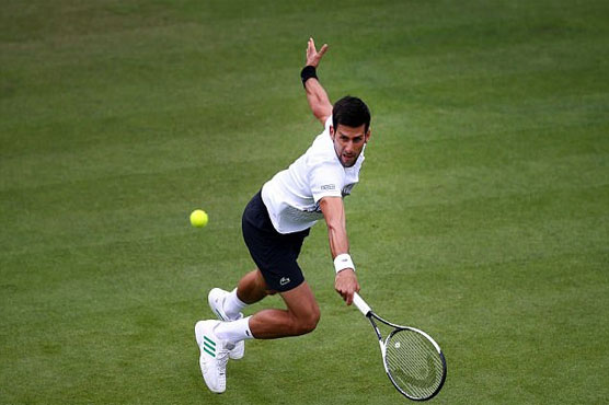Tennis: Djokovic wins before rain returns in Eastbourne