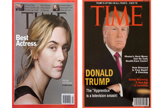 'Fake covers' in the TIME of Trump