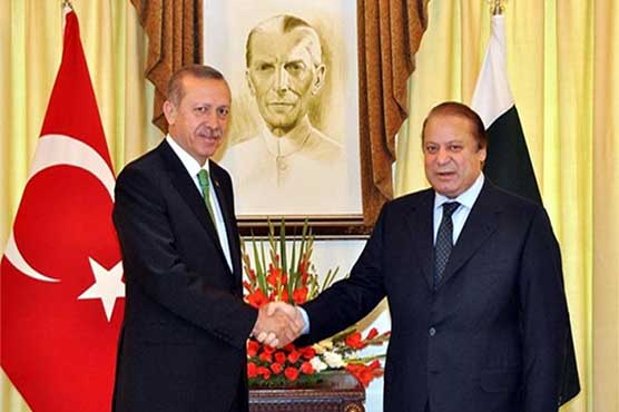 PM Nawaz, Turkey's Erdogan reiterate firm commitment to eliminate terrorism