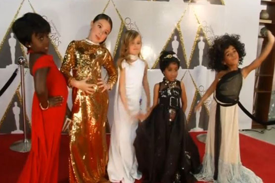 Children give Oscars fashion the pint-sized treatment