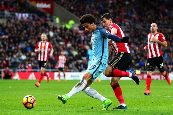 Football: Aguero on target as Man City go third