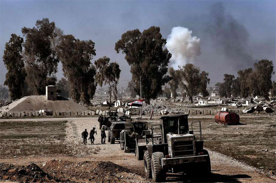 Iraqi forces battle IS in heavy west Mosul fighting