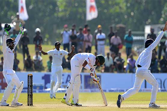 Bangladesh 312 all out against Sri Lanka
