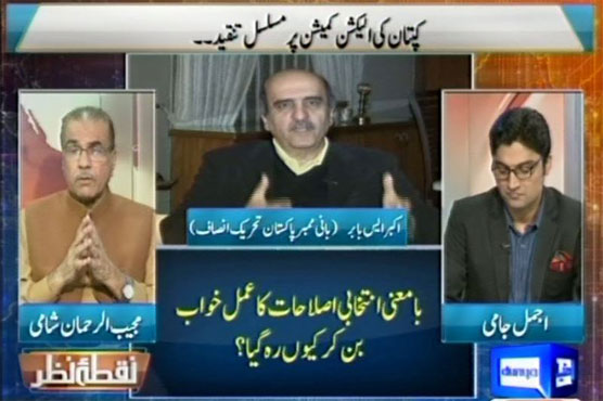 PTI's stance in ECP is they can't be questioned on funds: Akbar S Babar