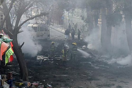 Blast targets bus in downtown Kabul during rush hour
