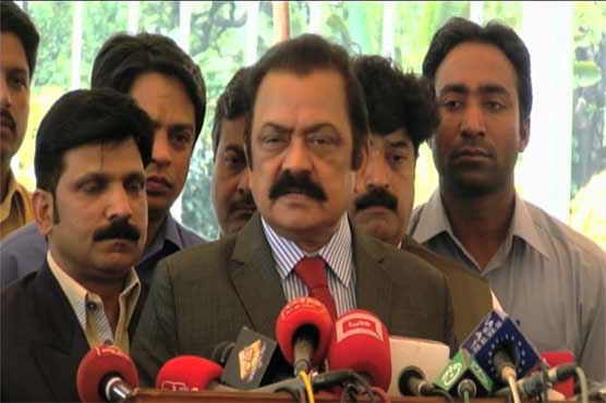 Murad Saeed won't be spared either if Javed Latif faces reference: Rana Sanaullah