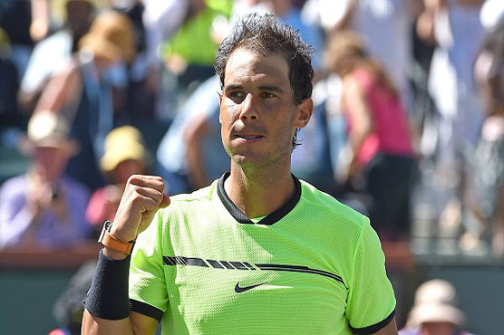 Tennis: Nadal books Indian Wells fourth-round berth