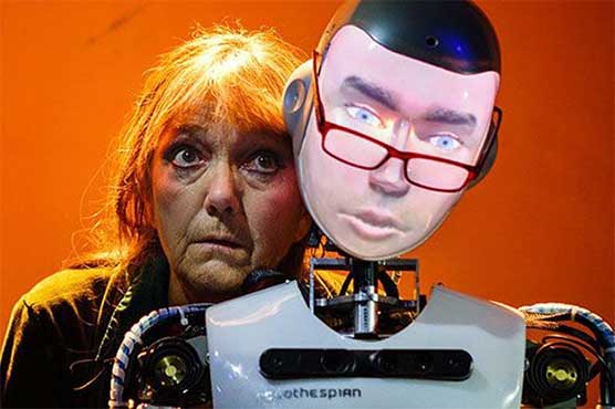 Robot takes to stage in British 'Spillikin' play