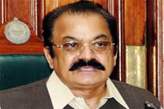 Rana Sanaullah lambastes his opponents in media talk
