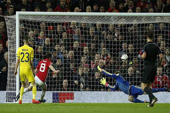 Football: Mata fires United into Europa League quarter-finals