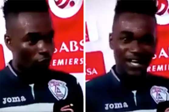 Footballer makes hilarious blunder by thanking wife, girlfriend simultaneously