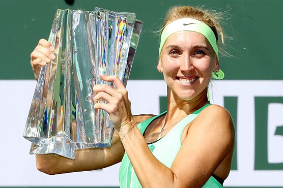 Tennis: Vesnina beats Kuznetsova to win Indian Wells WTA title