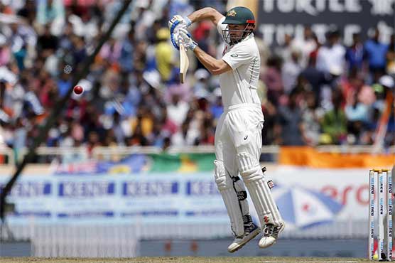 Marsh, Handscomb halt India march in 3rd Test