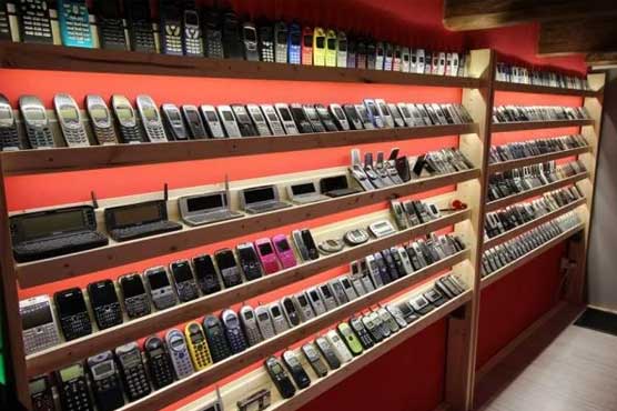Slovakian boy holds unique collection of old mobile phones