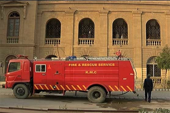 Karachi: Fire broke out at D.J.Science College
