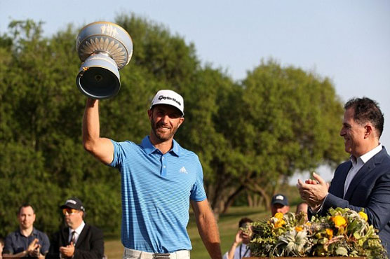 Golf: Johnson holds off Rahm for WGC Match Play crown