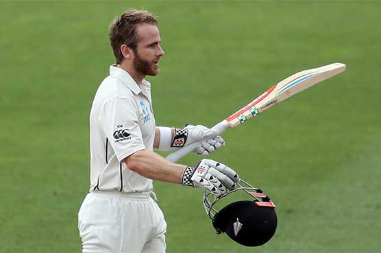 Record-equalling Williamson ton puts NZ on top