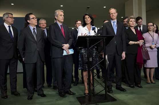 US leads boycott of UN talks on nuclear weapons ban