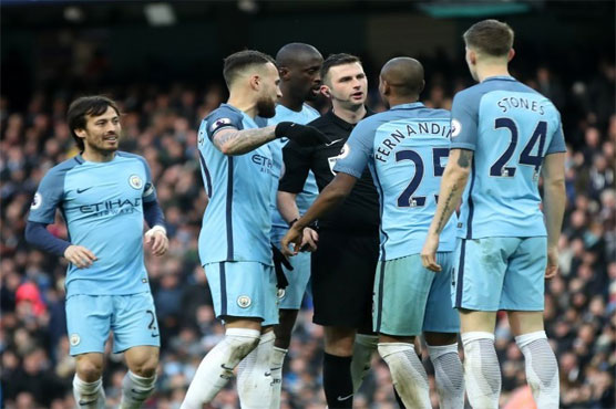 Football: Manchester City fined pound 35,000 over Liverpool protest