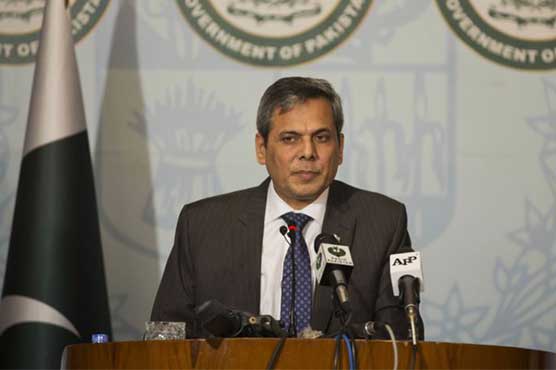 Whole world knows about involvement of India in Pakistani territory: FO