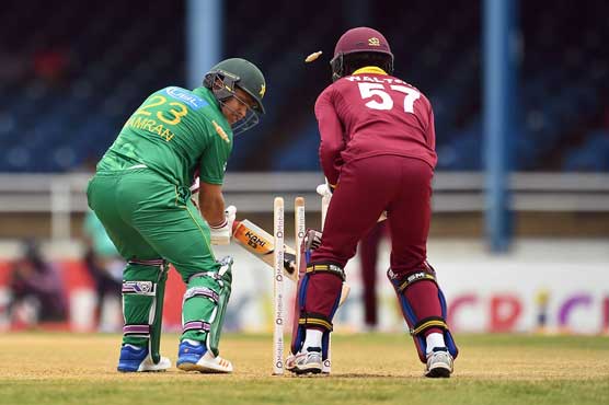 2nd T20: West Indies 74/3 in 10 ov batting second 
