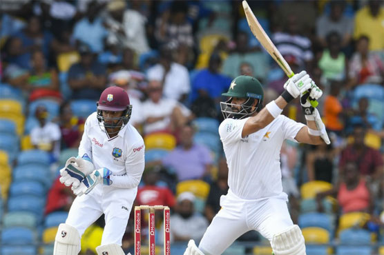 West Indies claim late wickets as Pakistan close on 172-3
