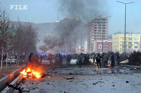 کابل :امریکی سفارتخانے کے قریب خودکش دھماکہ ، 4 جاں بحق