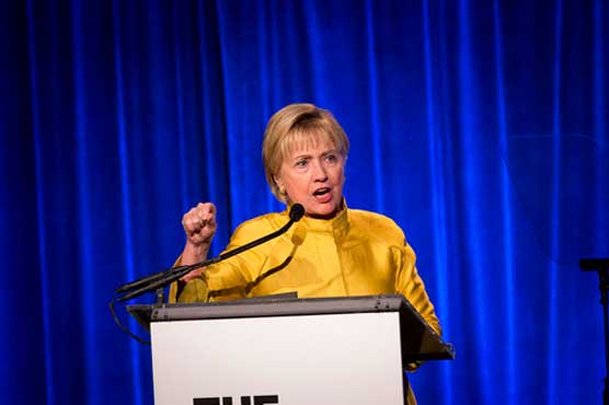 Clinton: FBI chief and Putin cost her election