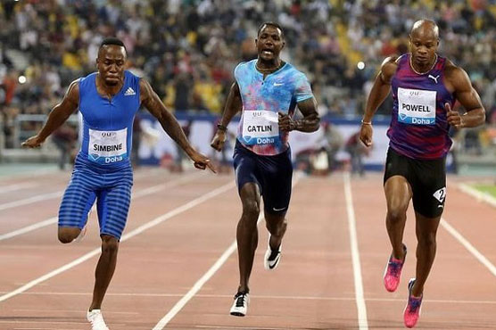 Athletics: Simbine surprises in Diamond League 100m opener