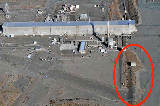 Tunnel collapses at US nuke site, no radiation leak