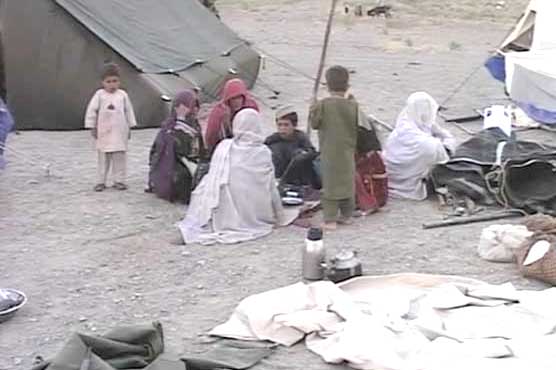 Displaced persons in Chaman camps still waiting for govt's help