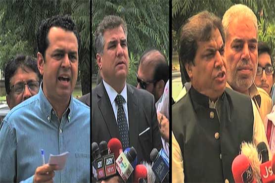 PML-N leaders allege Imran Khan of spreading chaos with foreign funding