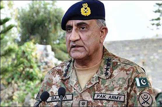 آرمی چیف کی ڈپٹی چیئرمین سینیٹ پر حملے کی مذمت