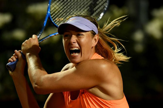 Sharapova vows to 'rise up again' after French Open snub