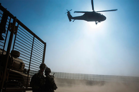 US-led warplanes hit Syria forces