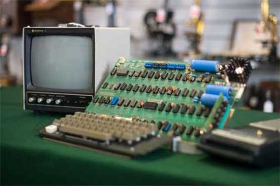 Rare Apple-I fetches less than expected at German auction