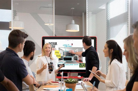 Google introduces business-oriented smart whiteboard