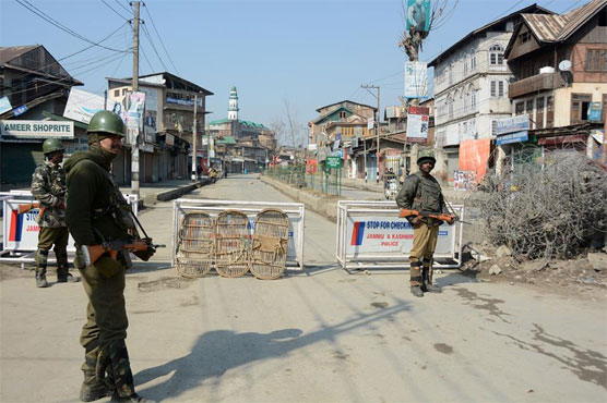 Curfew, curbs persist in occupied Kashmir on third day